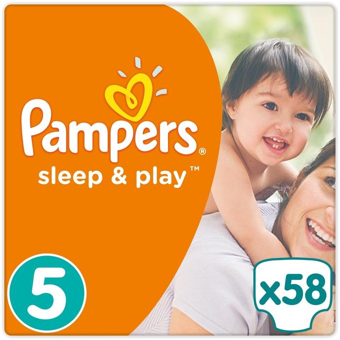 Подгузники Pampers Sleep&Play р. 5 (11-18кг) №58