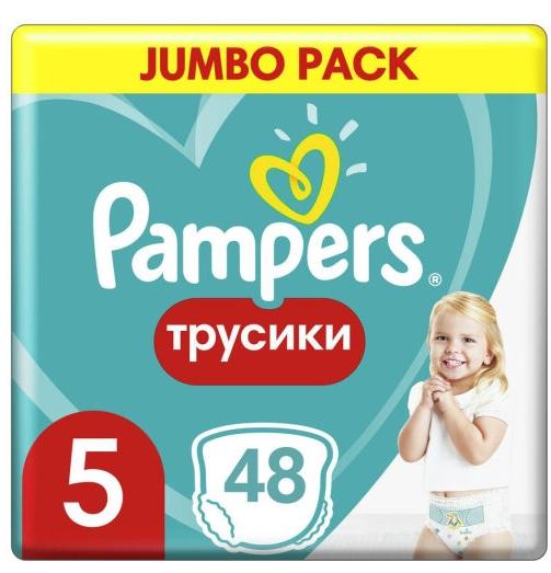 Подгузники-трусики Pampers Pants р. 5 (12-17кг): 48 шт.