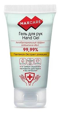 Гель для рук с антибактериальным эффектом MaxCare (пантенол-ромашка) 50 мл