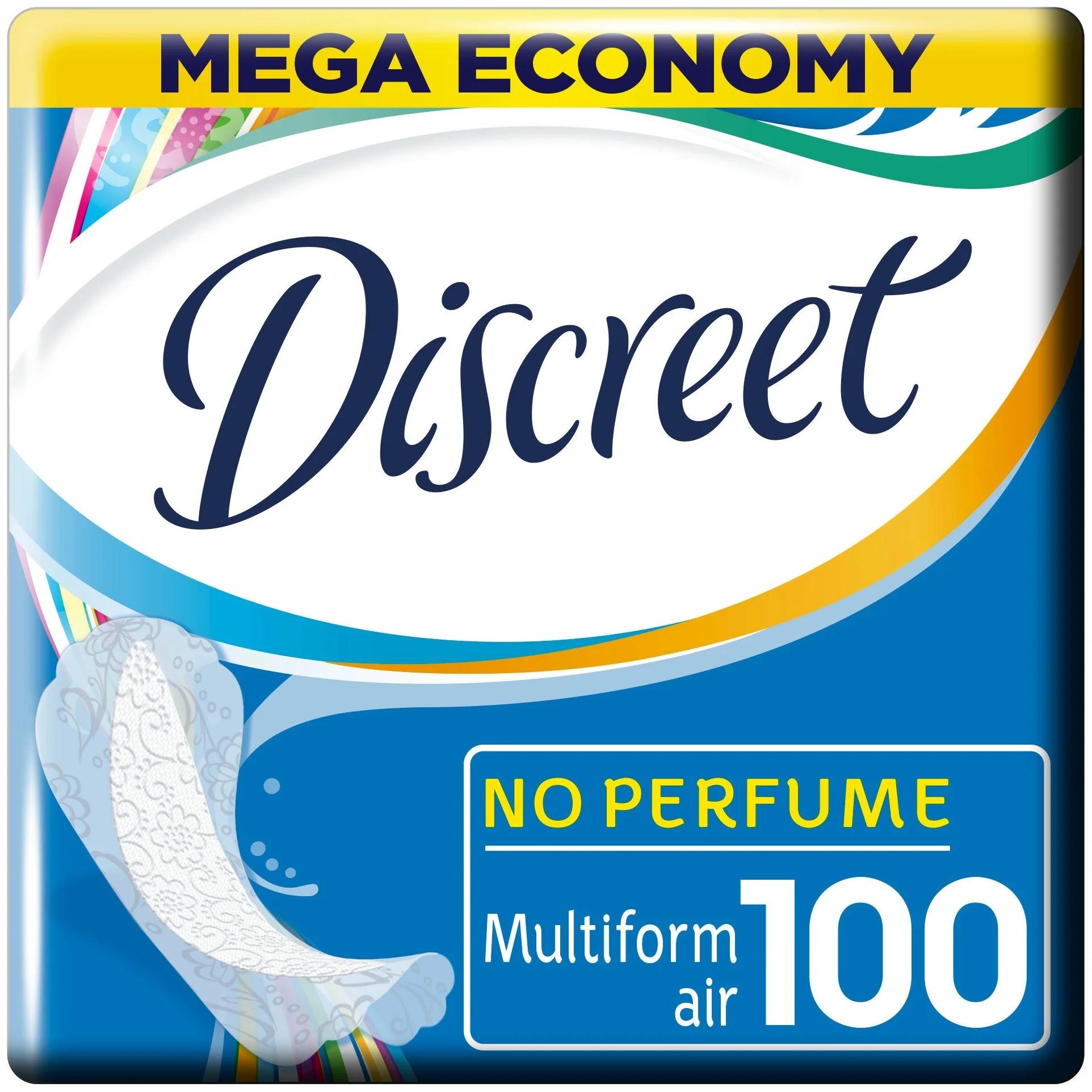 Прокладки ежедневные Discreet Air Multiform: 100 шт.