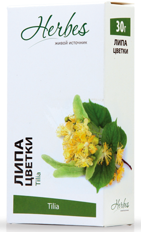 Липа цветки 1,5 г: 20 шт.