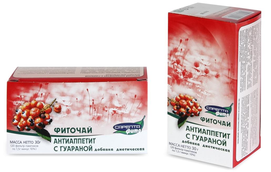 Фиточай"Сарепта Ф"антиапп.гуар.1.5г N20 (ПТ)
