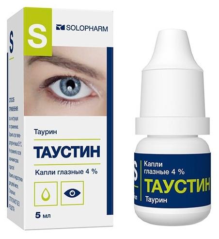 Таустин капли глаз. 4% 10мл фл.-кап. (Р) (Тауфон)
