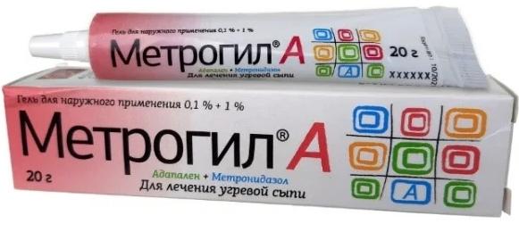 Метрогил А гель д/нар.прим. 20г (Р)