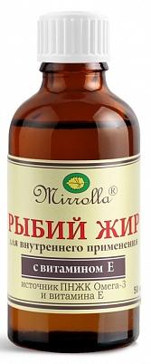 Рыбий жир Мирролла с вит.Е 100мл (Р) (ПТ)