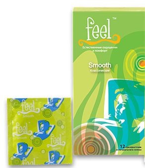 Презервативы Feel Smooth (классические): 12 шт.
