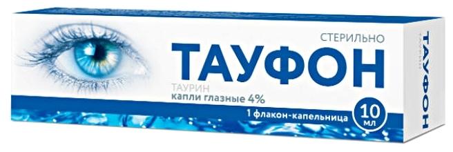 Тауфон капли глазные 4% 10мл (Р) МосЭндЗав