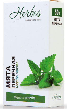 Мяты перечной лист 1,5 г: 20 шт.