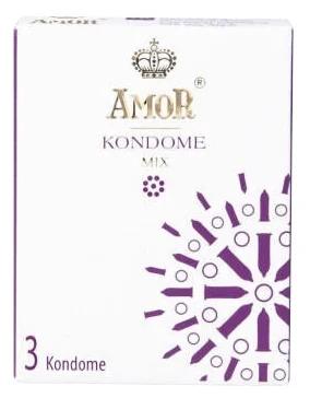 Презерв. Amor N3 с точками (Р)
