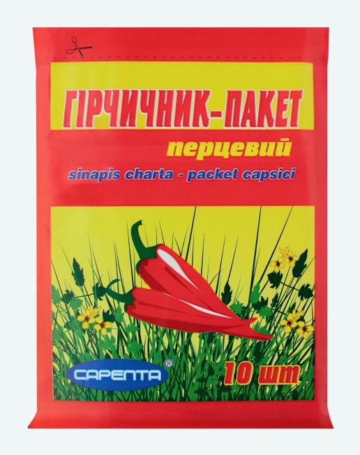 Горчичник пакет перцовый № 10 (Сарепта)