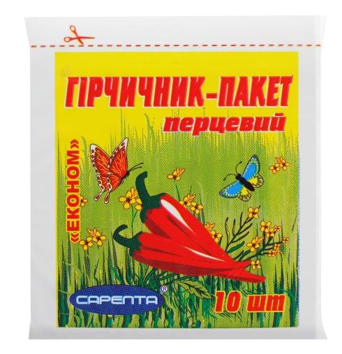 Горчичник-пакет Эконом перц. N10 п/эт.