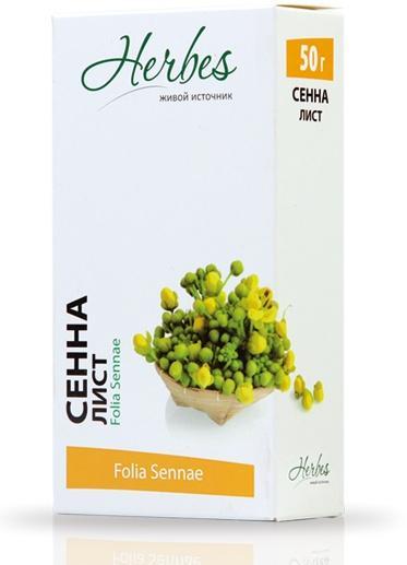 Сенна лист 1,5 г: 20 шт.