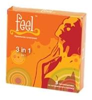 Презервативы Feel 3в1 № 3