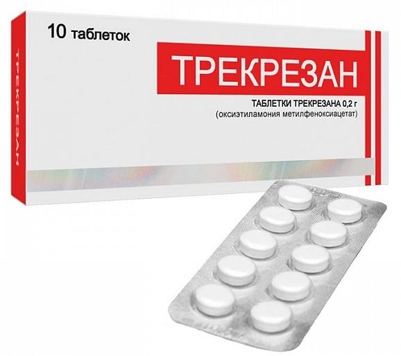 Трекрезан таб. 200мг N10 (Р)