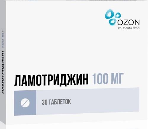 Ламотриджин таб. 100мг N30 (Р) Озон