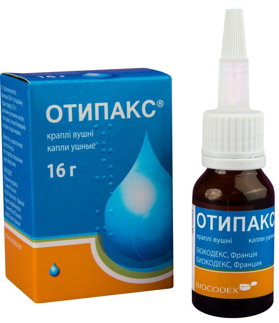 Отипакс капли ушные 16г (15мл) ®