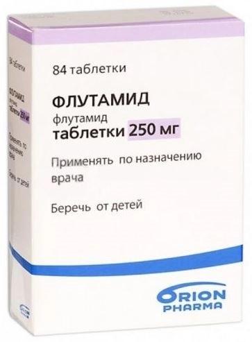 Флутамид таб. п/о 250мг N84 (Р)#
