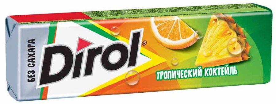 Жевательная резинка Dirol Тропический Коктейль