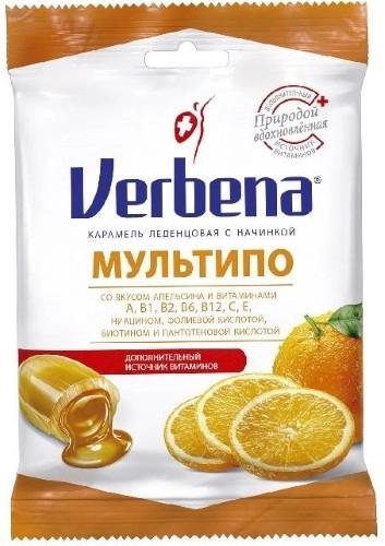 Леденцы Вербена Мультипо 60г (Р) (ПТ)