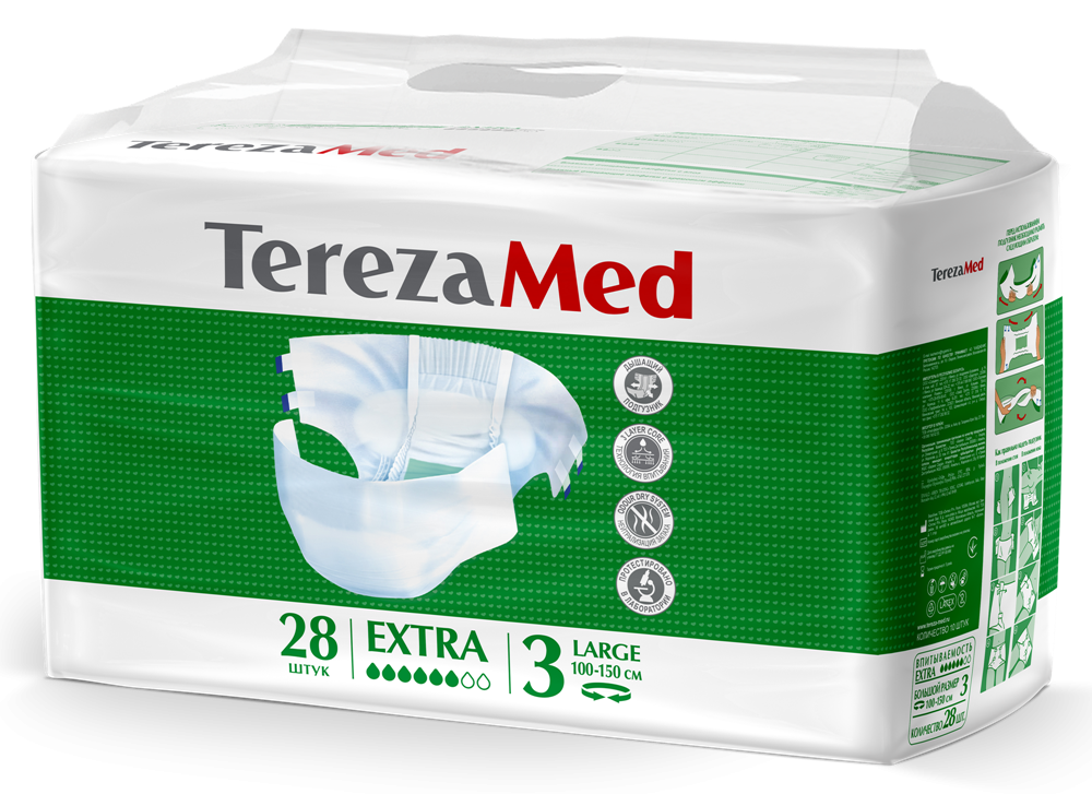 Подг.д/взр.TerezaMed Extra Large 3 N28 (100-150см)(Р)