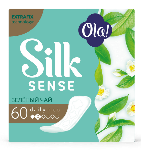 Пр.Ola! ежедн. Silk Sense Зеленый чай N60 (Р)
