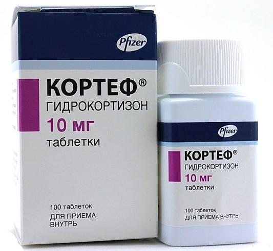 Кортеф таб. 10мг N100 фл. (Р)#