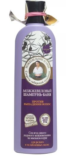 РБА Шампунь-баня Можжевеловый против выпадения для редких и ослабленных волос 500мл