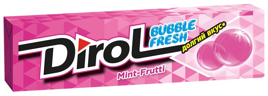 Жевательная резинка Dirol Бабл Фреш