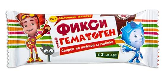 Гематоген детский Турбо Фиксики (Р) (ПТ)