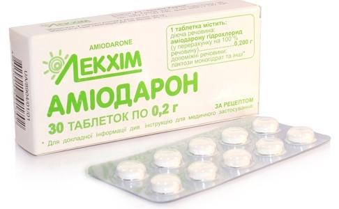 Амидарон таб. 200 мг: 30 шт.