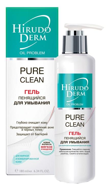 HD Гель пенящийся д/умыв. 180мл PURE CLEAN