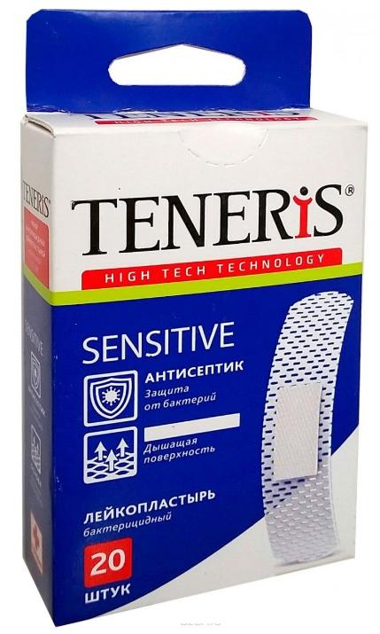 Пластырь бакт. Teneris Sensitive н/ткан.осн. N20 (Р)