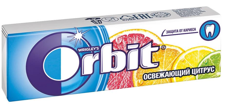 Жевательная резинка Orbit Освежающий цитрус