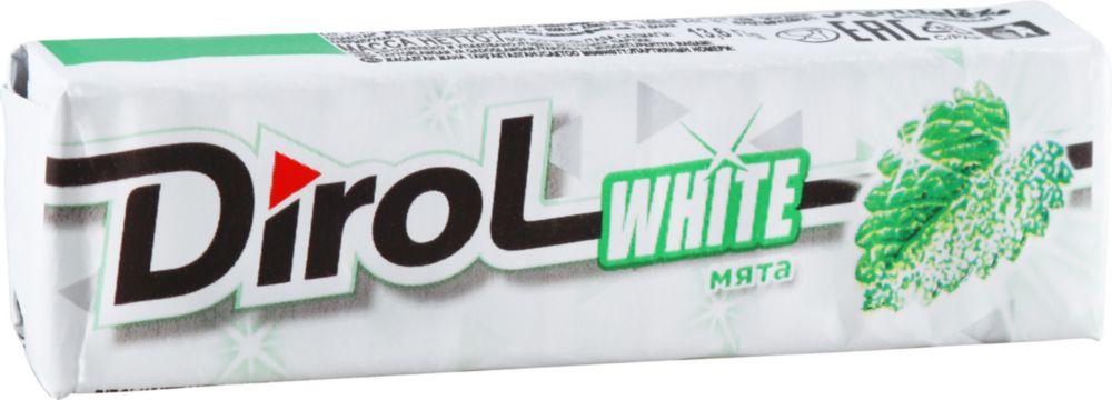Жевательная резинка Dirol White Мята