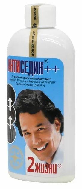 Антиседин++ 2 Жизни Лосьон для волос против седины 200 мл