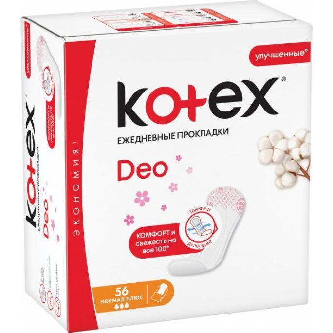 Пр.Kotex ежед. Normal Deo N56 (Р)