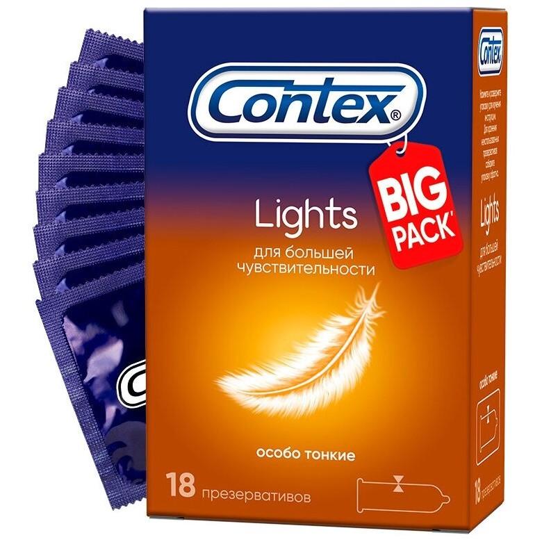 Презерв.Contex N 18 Lights (особо тонкие) (Р)