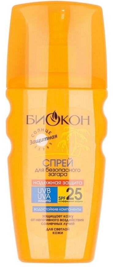 Спрей для безопасного загара SPF-25 160 мл