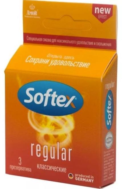 Презерв. Softex N3 Regular (классические)(Р)