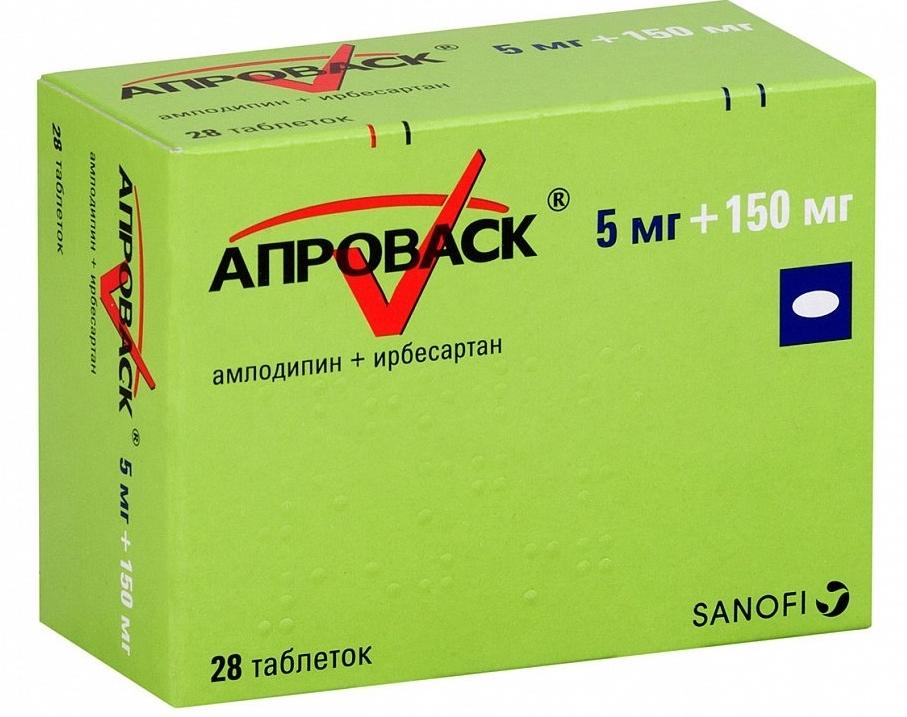 Апроваск таб.п/о 5мг+150мг N28 (Р)