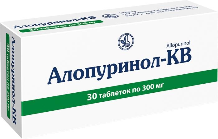 Аллопуринол таб. 300 мг: 30 шт.