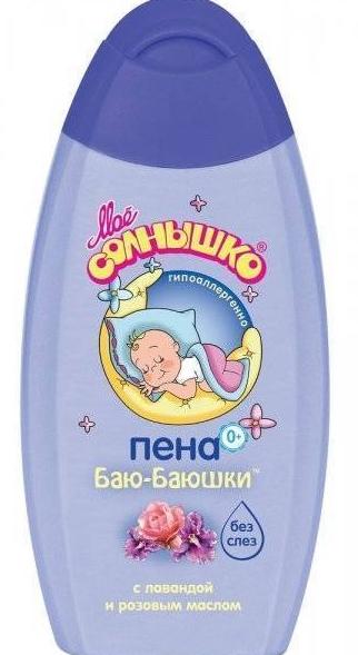 Пенка Мое солнышко д/купания Баю-баюшки 200мл (Р)