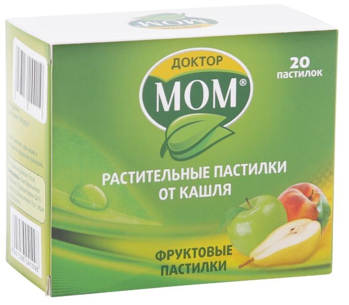 Доктор Мом Фруктовый Вкус пастилки: 20 шт.