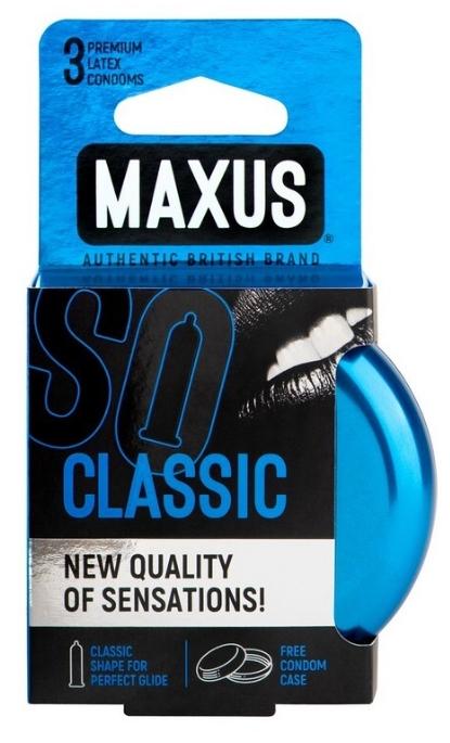 Презерв.Maxus классич. N3 ж/к (Р)