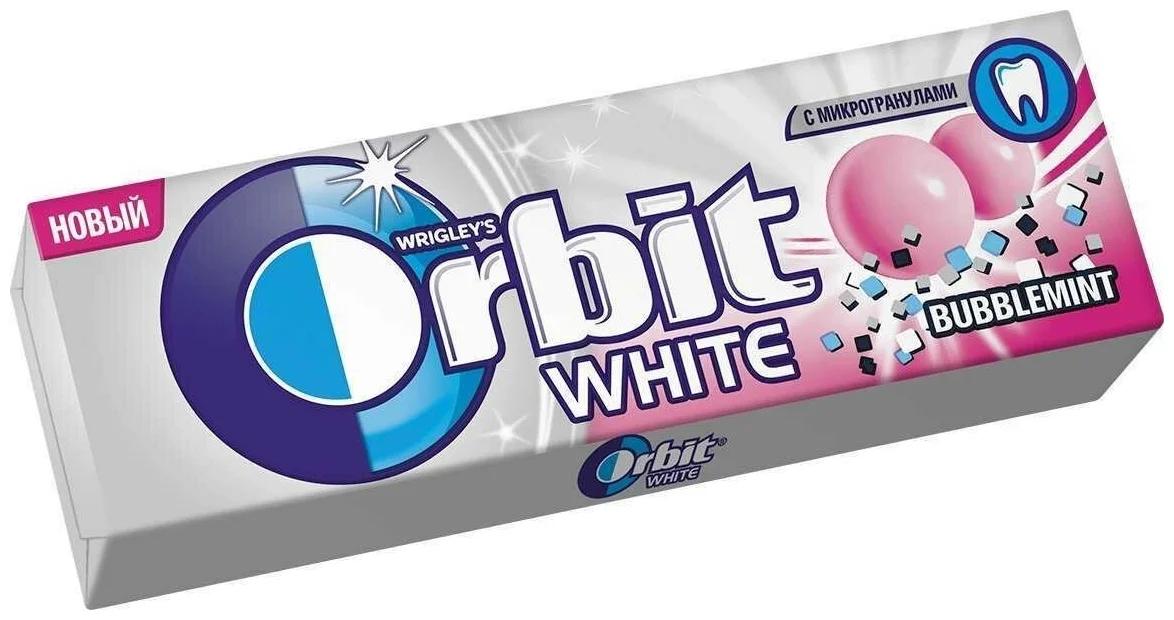 Ж/р Orbit White Bubblemint 13.6г (Р) (ПТ)