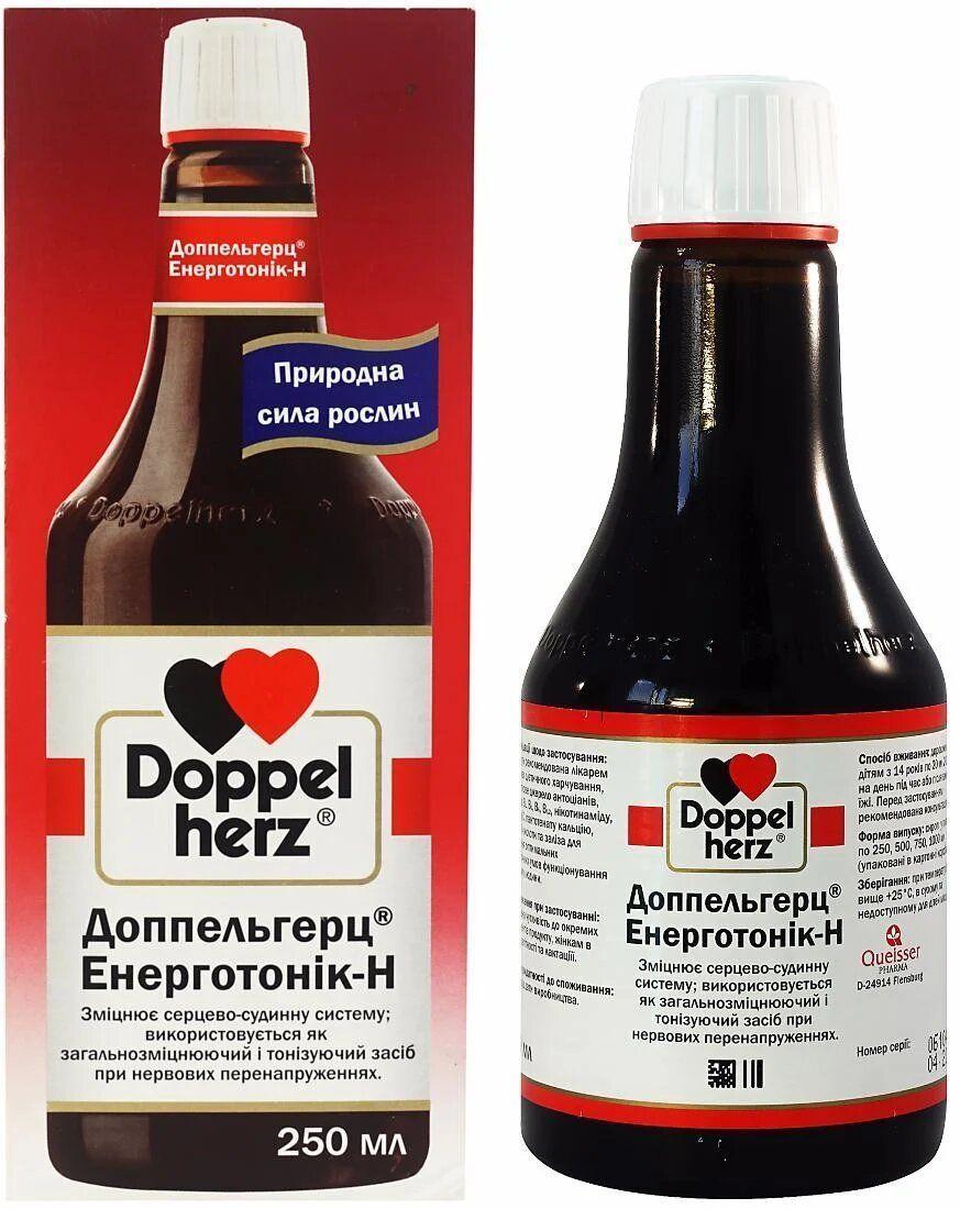 Доппельгерц Энерготоник Н 250мл (Р) (ПТ)