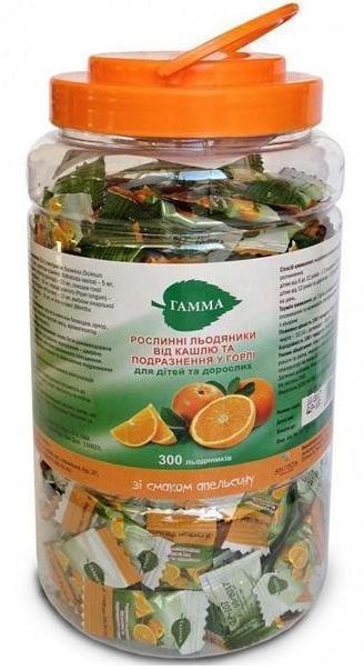 Гамма леденцы со вкус.апельс. N300 (ПТ)