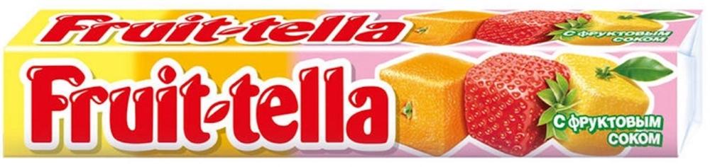 Fruit-tella Конфета жевательная Ассорти 41г