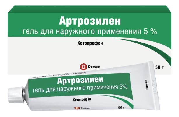 Артрозилен гель д/наруж.прим. 5% 50г туба (Р)