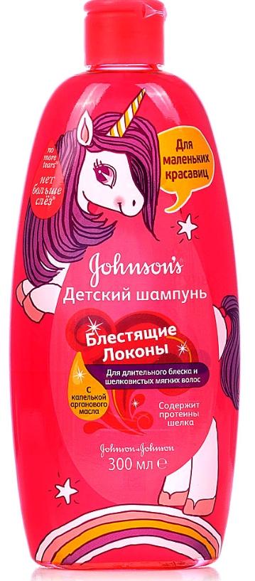 Дж.Бэби Шампунь "Блест.локоны" 300мл (Р)